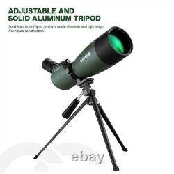 Spotting Scope with Tripod Phone Adapter 25-75 X 70 BAK4 Monocular Telescope