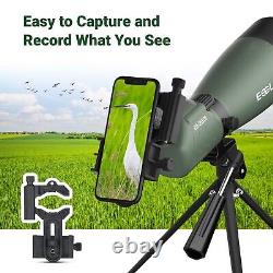 Spotting Scope with Tripod Phone Adapter 25-75 X 70 BAK4 Monocular Telescope