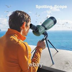 Spotting Scope with Tripod Phone Adapter 25-75 X 70 BAK4 Monocular Telescope