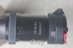 Swarovski Habicht 1.5-6x42 Telescopic Sight, 30mm Tube