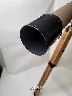 Swift 818 40x60 Japan Straight Refractor Scope Telescope On Tripod Vintage Rare