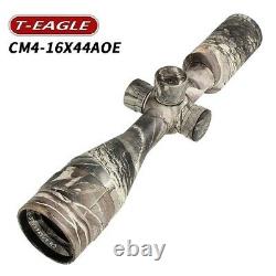 T-Eagle CM 4-16x44 AO IR Rifle Scope Woodland Camo Hunting Target UK Seller