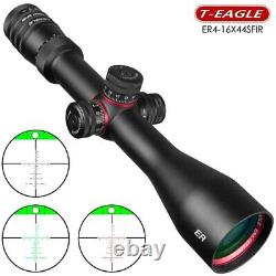 T-Eagle ER 4-16x44 SFIR Rifle Scope Built in Anti Cant Bubble UK Seller