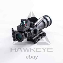 TA11ACOG Rifle Scope Sight Real Fiber Optical Sight 3.5X35 mm Telescopic