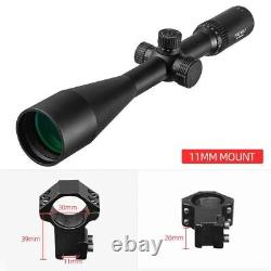 Tactics 8-32X56 Rifle Scope Side Optics Focus Black Matte For Hunting Telescope