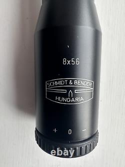 Telescopic sight schmidt and bender 8x56 with A7 reticle