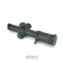 Toten 1-8x26 FFP Rifle scope Military Tactical Hunting 0.1mil 1CM /click 35