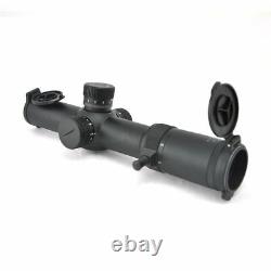 Toten 1-8x26 FFP Rifle scope Military Tactical Hunting 0.1mil 1CM /click 35
