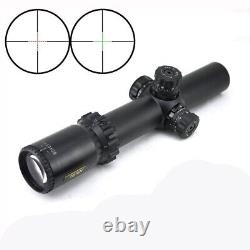 Toten Tactical 1-10x28 Rifle Scope Red/Green Mil dot Reticle 35mm Tube