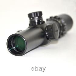 Toten Tactical 1-10x28 Rifle Scope Red/Green Mil dot Reticle 35mm Tube