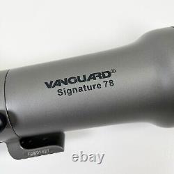 VANGUARD Signature 78 Spotting Scope with Case 20-60x Zoom Magnification