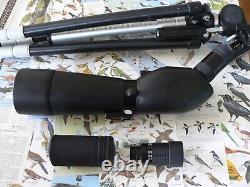 VIKING V80mm SPOTTING SCOPE + 2 EYEPECES inc. ZOOM + SLIK TRIPOD VERY NICE