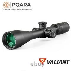 Valiant Lynx 6-24x50 SFP Side Focus MilDot IR Rifle Scope UK Seller