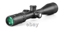 Valiant Lynx 6-24x50 SFP Side Focus MilDot IR Rifle Scope UK Seller