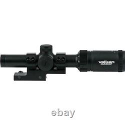 Valken Tactical Scope 1-4x20 With 20mm Mount Mil-Dot Reticle