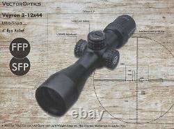 Vector Optics Veyron Compact Premium 6-24x44 FFP (SCFF-23) Air Rifle Scope New