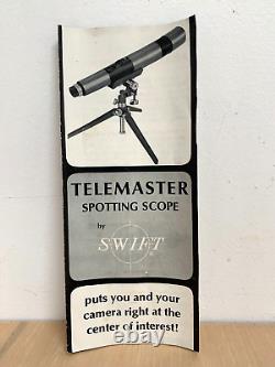 Vintage Boxed SWIFT Telemaster Model 841 MK2 Zoom Spotting Scope