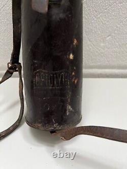 Vintage Optolyth View spotting scope Ceralin 30x75, with original leather case