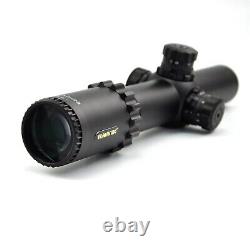 Visionking 1-10x28 Rifle Scope Reticle Tactical Picatinny Dovetail Rings Mount