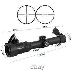 Visionking 1.25-5x26 Rifle Scope Hunting 30mm Mil-dot 223+Killflash Tactical