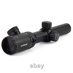 Visionking 1.25-5x26 Rifle scope Hunting 30 mm German #1 Reticle 223 17.22LR