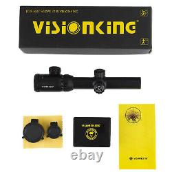 Visionking 1.25-5x26 Rifle scope Hunting 30 mm Mil Dot Reticle 5.56