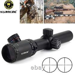 Visionking 1.25-5x26 Tactical Rifle Scope Hunting 30mm Tube Mil-dot Reticle 223