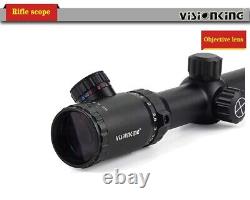 Visionking 1.25-5x26 Tactical Rifle Scope Hunting 30mm Tube Mil-dot Reticle 223