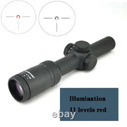 Visionking 1-8x24 Rifle Scope Military target Hunting Optics 1cm 0.1 mil/click