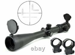 Visionking 10-40x56 Hunting 35 mm Targe Rifle Scope & 21mm Picatinny Mount Rings