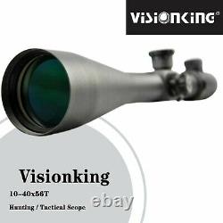 Visionking 10-40x56 Rifle Scope Military Reticle 35 mm Tube for. 308.338