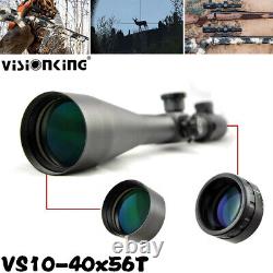 Visionking 10-40x56 Rifle Scope Military Reticle 35 mm Tube for. 308.338