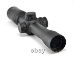 Visionking 2-10x32 FFP Rifle Scope Mil-dot Sight +21mm Picatinny Mount Rings