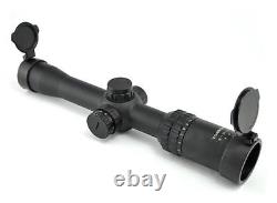 Visionking 2-10x32 FFP Rifle Scope Mil-dot Sight +21mm Picatinny Mount Rings