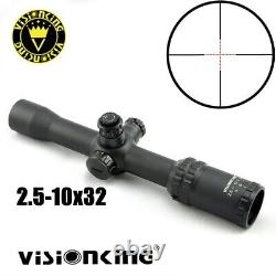 Visionking 2.5-10x32 Wide Angle Mil dot Rifle Scope Hunting Sight. 223.308 target