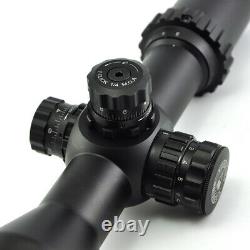 Visionking 3-12x42 FFP Rifle Scope Mil dot 30mm Shooting Sight Low Dovetail Ring