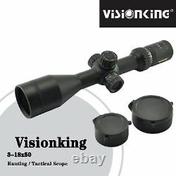 Visionking 3-18x50 Rifle Scope 30mm First Focal Plane FFP Sight Military hunting