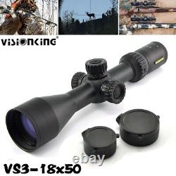 Visionking 3-18x50 Rifle scope 30 FFP First Focal Plane Sight Hunting Tactical