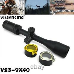 Visionking 3-9x40 Rifle scope for Target Shooting Hunting Mil dot sight 1 Inch