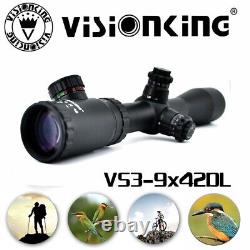 Visionking 3-9x42 Mil dot 30mm Tactical Rifle scope Sight 3006 308 223