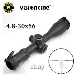 Visionking 4-30x56 Rifle Scope Military Tactical Illuminated Reticle 34mm Tube
