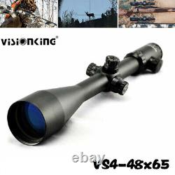 Visionking 4-48X65SFP Rifle Scope Tactical R/G Illuminated Reticle 35mm Tube