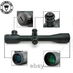 Visionking VS6x42 Bl ack Outdoor Rifle scope Hunting 30 mm Mil Dot Reticle