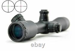 Visionking VS6x42 Bl ack Outdoor Rifle scope Hunting 30 mm Mil Dot Reticle