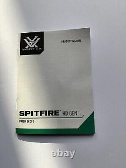 Vortex Optics Spitfire HD Gen II Prism 5x scope SPR-500