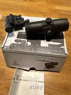 Vortex VMX3T Magnifier with Flip Mount Matte Black