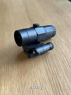 Vortex VMX3T Magnifier with Flip Mount Matte Black