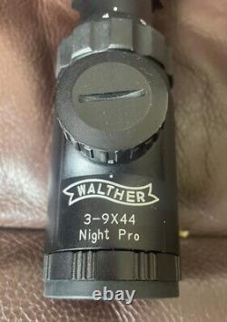 Walther 3-9 X 44 Night Pro Riflescope Illuminated Reticle