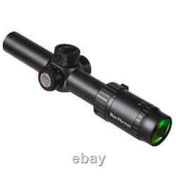 WestHunter HD 1-6x24 IR Rifle Scopes Hunting Illuminated Reticle Sight. 223 308