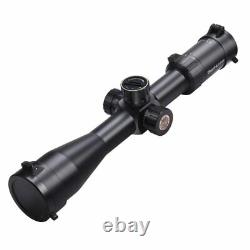 Westhunter HD 4-16x44 FFP Air Rifle Scope 20mm Ring Mount Rings Side Focus Sight